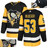 Penguins #53 Blueger Black Glittery Edition Adidas Jersey,baseball caps,new era cap wholesale,wholesale hats